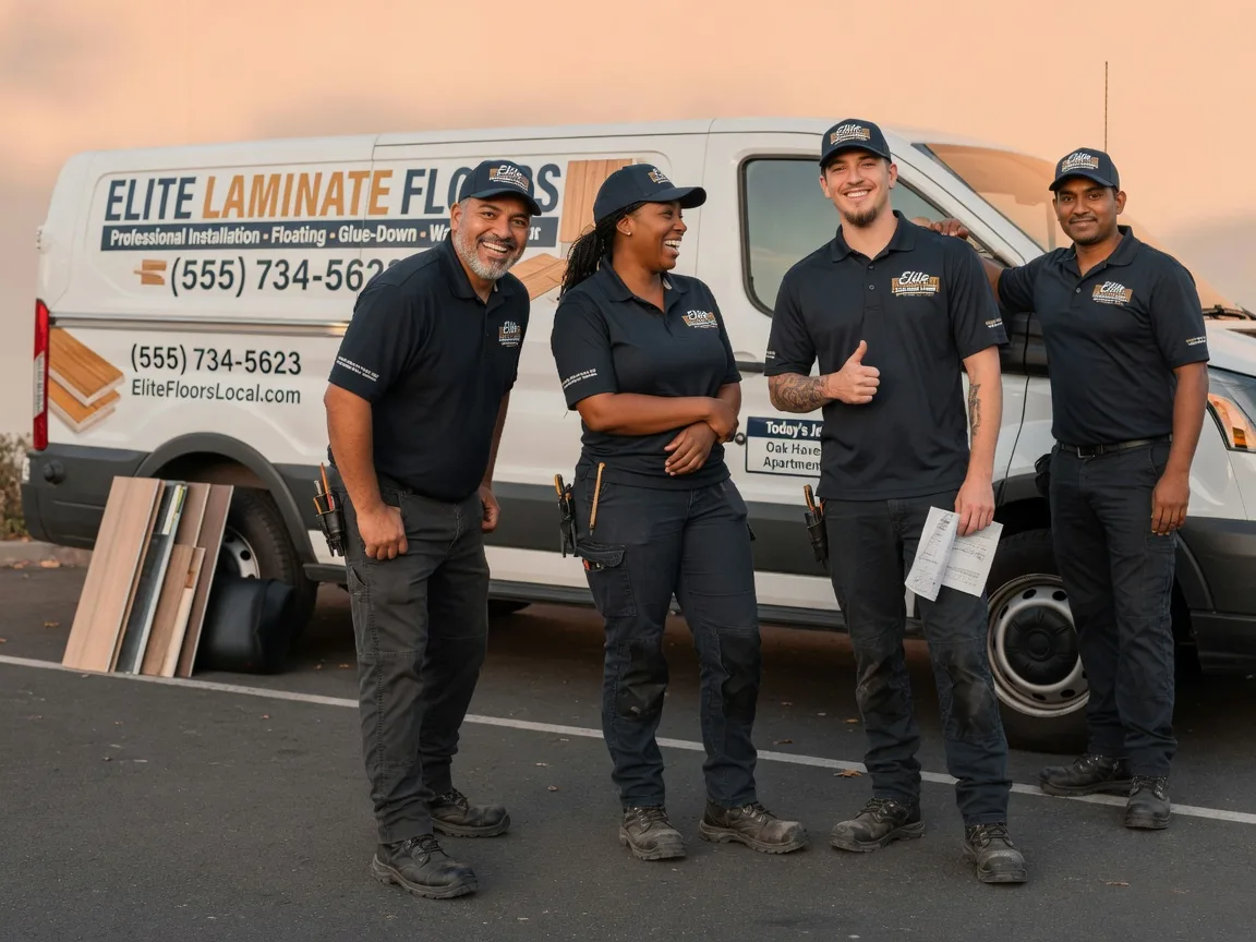 Laminate flooring installation company in Oral, SD